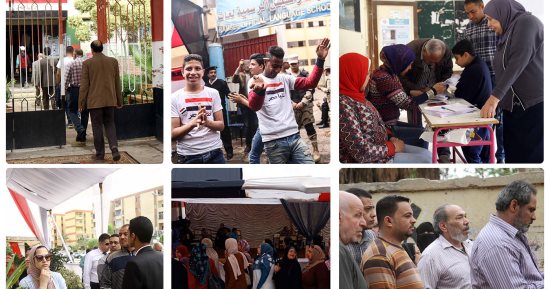 طوابير الناخبين أمام اللجان فى ثالث أيام انتخابات الرئاسة