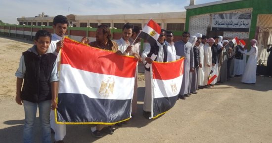 صور.. لجان مدينة العلمين الأكثر إقبالا فى الانتخابات الرئاسية بمطروح