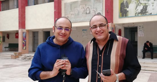 كل حاجة مع بعض.. مايكل وفادى توأم فى لجنة واحدة.. لو جدع فرق بينهما