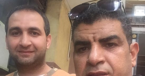 خالد مهدى يدلى بصوته فى الانتخابات الرئاسية