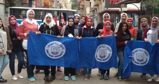 فيديو..صور.. طلاب جامعة القناة يشاركون فى الانتخابات الرئاسية