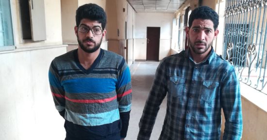 ضبط عامل كاوتش وصاحب مكتب دعايا لتعديهما بالضرب على مجند فى المحلة
