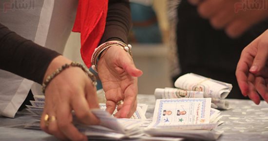 مؤشرات: 95831 صوتا للسيسى و3948 لموسى فى 3 لجان عامة بالإسماعيلية