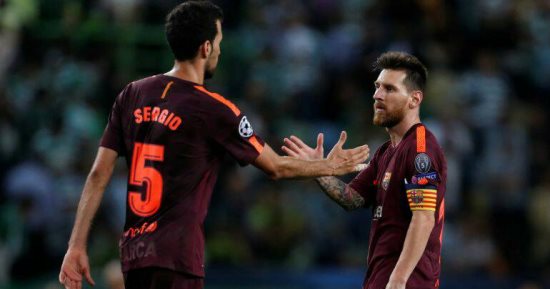 رسميًا.. بوسكيتس فى قائمة برشلونة لمواجهة روما بدورى الأبطال