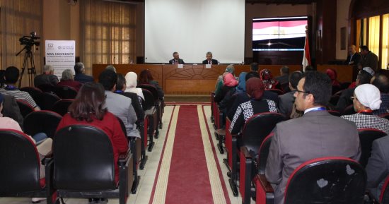 جامعتا "أكتوبر للعلوم" و"جرينتش" تناقشان استخدام التكنولوجيا فى التعليم.. صور