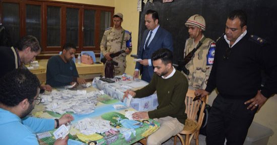 مؤشرات اللجنة العامة الرابعة ببيلا: 20738 صوتا للسيسى و 384 لموسى