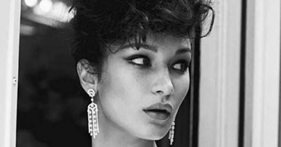 بيلا حديد فى جلسة تصوير بالأبيض والأسود لصالح Vogue