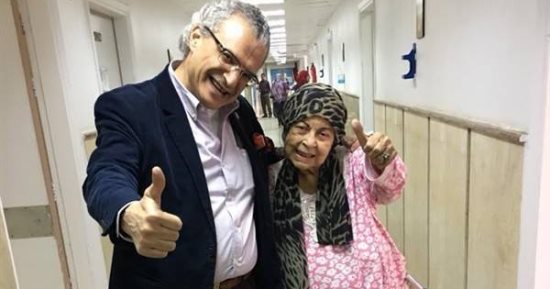نقل الفنانة آمال فريد لدار مسنين فى مصر الجديدة