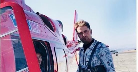 جيرارد باتلر ينشر صورة من فيلم "Hunter Killer" للترويج له