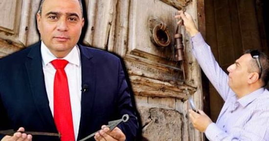 "اليوم السابع" يحاور أمين مفتاح كنيسة القيامة بالقدس.. أديب جودة: أنا مسلم ورث عن أجداده مهنته منذ 830 عاما بقرار من صلاح الدين الأيوبى.. شرفت بخدمة مهد اليسوع والانتساب لآل البيت.. والسيسى فى قلب كل فلسطينى