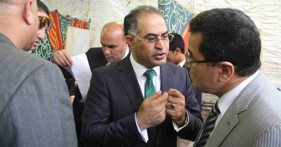 وكيل مجلس النواب يدلى بصوته فى انتخابات رئاسة حزب الوفد