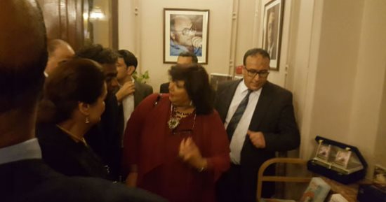 صور وفيديو.. وزيرة الثقافة تفتتح مهرجان دمنهور الدولى السادس للفلكلور