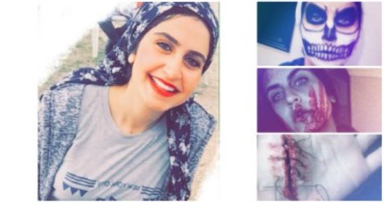 فنانة من صغر سنها.. "ريهام" ميكب أرتست زومبى وبتحلم تبقى الأشهر فى مجالها