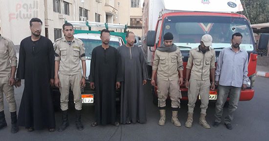 صور.. أمن سوهاج يكشف غموض واقعة السطو المسلح على سيارة شركة أدوية