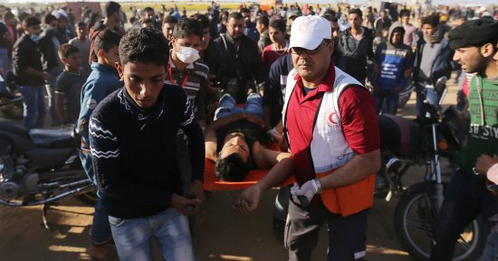 شاهد.. انتحارى نقطة تفتيش غزة أوقف دراجته المفخخة قبل تفجيرها