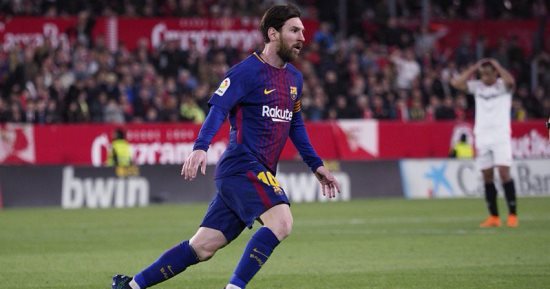 فيديو.. ميسي ينقذ برشلونة من أول خسارة أمام إشبيلية بالدوري الإسباني