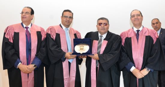 فيديو وصور .. جامعة المنصورة تكرم 65 من العلماء والباحثين