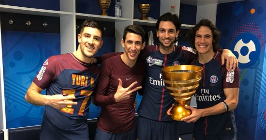 باريس سان جيرمان يتصدر عناوين الصحف الفرنسية بعد التتويج بكأس الرابطة