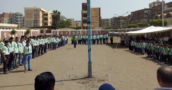 صور.. انطلاق مسابقة التفوق الكشفى على مستوى 13 إدارة تعليمية بكفر الشيخ