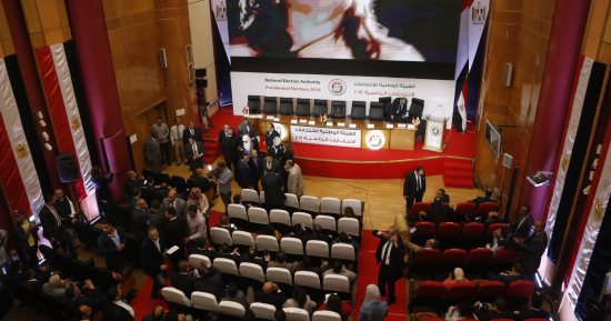 بعد قليل.. الهيئة الوطنية تعلن نتائج الانتخابات الرئاسية..صور