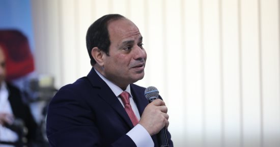 الأهلى يهنئ الرئيس عبد الفتاح السيسى لتوليه مسئولية البلاد لفترة ثانية