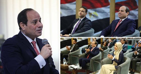 الرئيس يوجه كلمة للشعب بعد فوزه بولاية رئاسية ثانية: ثقتى فى عبقرية الأمة المصرية لا تحتمل التأويل.. الجيش والشرطة وفرا أقصى درجات الحماية للمصريين.. مشهد الاصطفاف الوطنى مبهر ويبعث على الأمل.. ويشكر موسى مصطفى