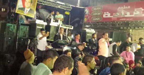 صور.. احتفالات كرنفالية بالمنوفية بعد فوز السيسي بفترة رئاسية جديدة