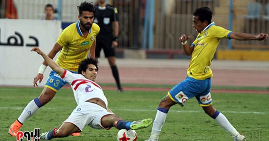 75 دقيقة.. بامبو يتقدم للإسماعيلى بالهدف الثانى أمام الزمالك (صور)