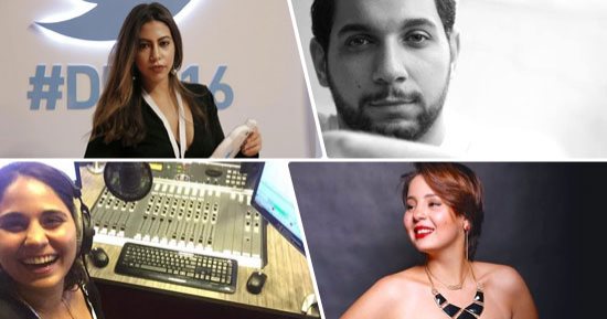 صور.. نجوم إينرجى يحتفلون بـ"سنة أولى إذاعة"