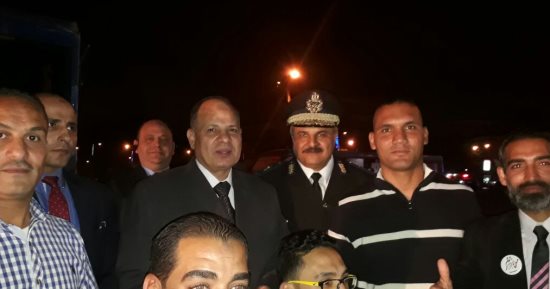 صور ..مدير أمن الجيزة يجري جولة لتفقد الحالة الأمنية