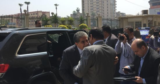 محافظ الغربية يستقبل وزير البيئة لبحث المخطط الرئيسى لإدارة المخلفات الصلبة