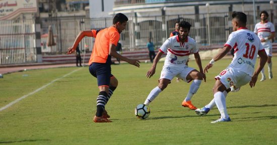صور.. الزمالك يهزم كهرباء القاهرة وديًا 2/1