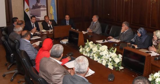 محافظ الاسكندرية يشدد على الانتهاء من تقنين أراضى الدولة المستردة