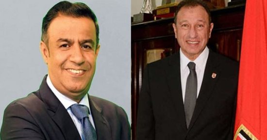 يعقوب السعدي يحتفل بخروج الخطيب من المستشفى بحضور السفير المصرى بالإمارات