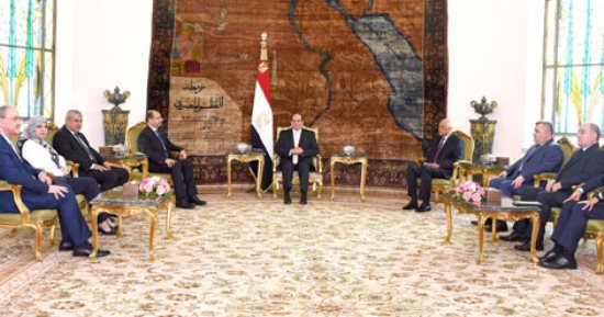الرئيس السيسى يؤكد لـ"الجبورى" موقف مصر الداعم لوحدة العراق