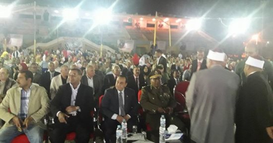 صور.. أهالى الوادى الجديد يحتفلون بفوز الرئيس السيسى بفترة رئاسة ثانية
