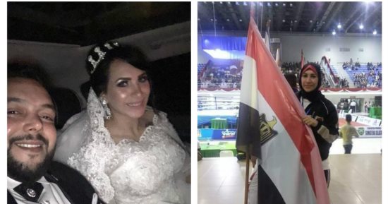 آيات السعيد بطلة الملاكمة تكشف مشوار البطولات: مارست اللعبة بالصدفة وأهلى عارضونى.. حياتى الزوجية طبيعية.. أعشق الملاكمة رغم مخاطر كسر المناخير وفتح الحاجب.. وتؤكد: اللعبة تسير فى اتجاه العدم والوزارة لا تهتم