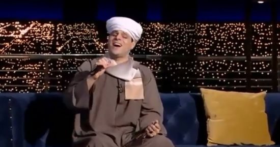 محمود التهامى يغنى أنشودة "ياهوه" لأول مرة على الهواء بـ"آخر النهار"