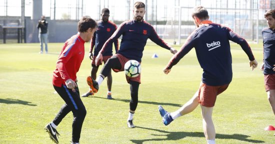 أخبار برشلونة اليوم عن تدريب استشفائى لميسى وسواريز قبل مواجهة ليجانيس