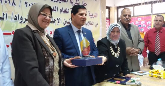 صور.. تكريم 90 من قيادات تعليم كفر الشبيخ والطلاب المثاليين