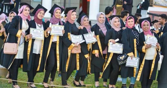 تربية جامعة قناة السويس تحتفل بتخريج الدفعة السابعة علم نفس