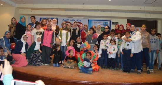 كلية رياض الأطفال بجامعة الاسكندرية تنظم احتفالية يوم اليتيم