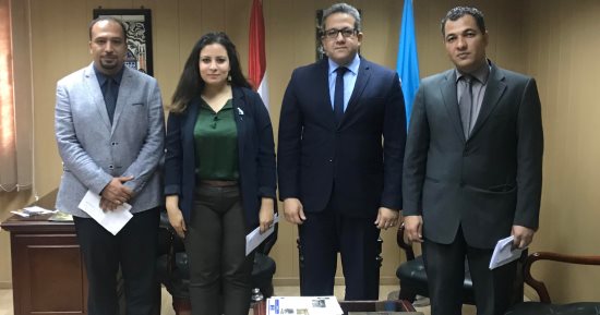 وزير الآثار يجدد الثقة فى معاونيه للعام الثانى على التوالى