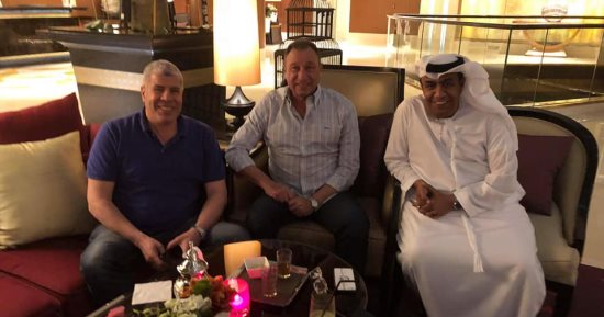 شاهد.. محمود الخطيب بعد خروجه من المستشفى فى دبى