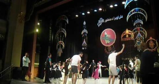 ورشة فنية للتدريب على الفنون بمهرجان دمنهور الدولى للفولكلور