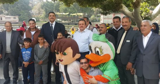 صور.. مشاركة نادى قضايا الدولة احتفالية الأطفال الأيتام فرحتهم