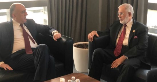 وزير خارجية ليبيا يبحث مع نظيره الأذربيجانى تعزيز التعاون الثنائى