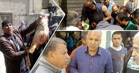 "الحرب على تجار الحرب" تشتعل فى شمال سيناء.. القبض على 35 تاجرا استغلوا الأوضاع لرفع الأسعار وبيع سلع فاسدة.. انتشار أمنى بالأسواق لملاحقة المتلاعبين بقوت المواطنين.. وتحرير محاضر لـ23 منشأة غذائية مخالفة.. صور
