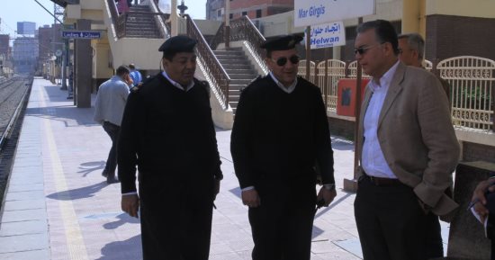 وزير النقل يتابع انتظام تشغيل المترو والسكة الحديد قبل شم النسيم