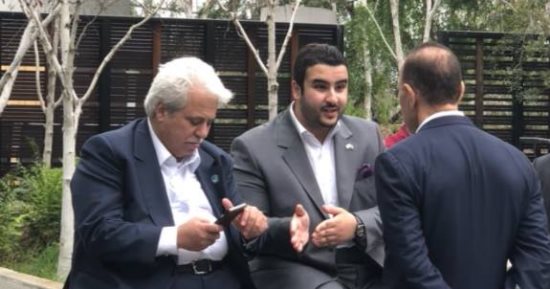 صورة لمسئولين سعوديين تغير شكل المملكة فى أنظار العالم